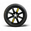 20" spare tire and wheel for your vehicle with an option black gloss alloy wheel