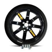 Compact spare tire for all 2022-2025 Toyota GR86 models, including Premium, Standard, 10th Anniversary Special Edition, TRUENO Edition, and Hakone Special Edition.