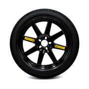 20-inch alloy wheel with a spare tire size of 175/70R20, compatible with all 2021-2025 Genesis GV80 models. It is lightweight, reliable, and safety certified, and includes a limited lifetime warranty.