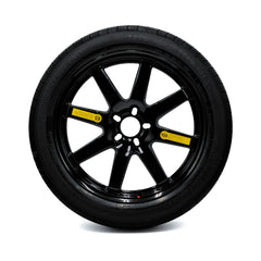 20-inch alloy wheel with a spare tire size of 175/70R20, compatible with all 2021-2025 Genesis GV80 models. It is lightweight, reliable, and safety certified, and includes a limited lifetime warranty.