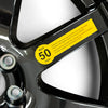 a close up detail or a black EZ Spare wheel option