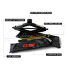 EZ Spare 2.5 Ton Scissor Jack Kit – Raised position with telescoping lug wrench and four-size hex socket. Lifts up to 5,000 lbs with 4.5 to 17 inch range.