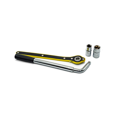 3 ton scissor jack with lug wrench kit