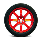 Front view of EZ Spare Wheel with 145/60R20 compact spare tire, part number 25085-4005, for temporary emergency use.