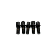 Set of 14x1.25 black wheel bolts included with EZ Spare Wheel kit, designed to replace factory bolts for secure and proper installation