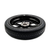 Back view of EZ Spare Wheel and Tire showing bolt pattern and hub area for universal 5-lug vehicle compatibility