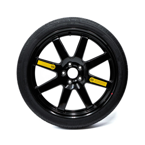 20-Inch EZ Spare Wheel & Tire for Mercedes-Benz S-Class (2021–2026) – 145/65R20 compact spare, gloss black alloy wheel, lightweight and reliable.