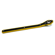 Ratcheting jack handle used to operate the 2.5-ton scissor jack for vehicles