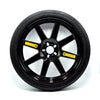 18-inch spare tire 125/70R18 ez spare wheel - for emergency use. 

